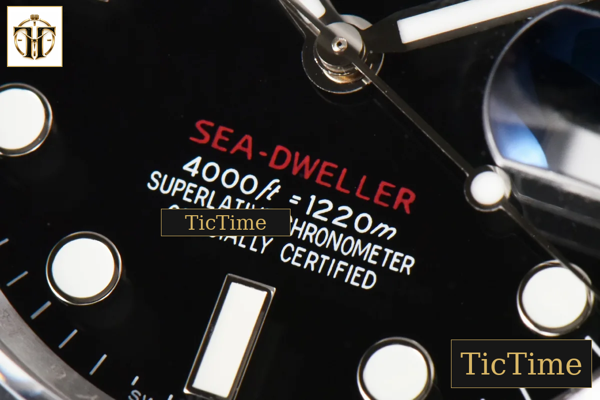 Sea-Dweller Rehaut 126600 43mm CSF Black Dial SS Bracelet VR3235 — foto 8