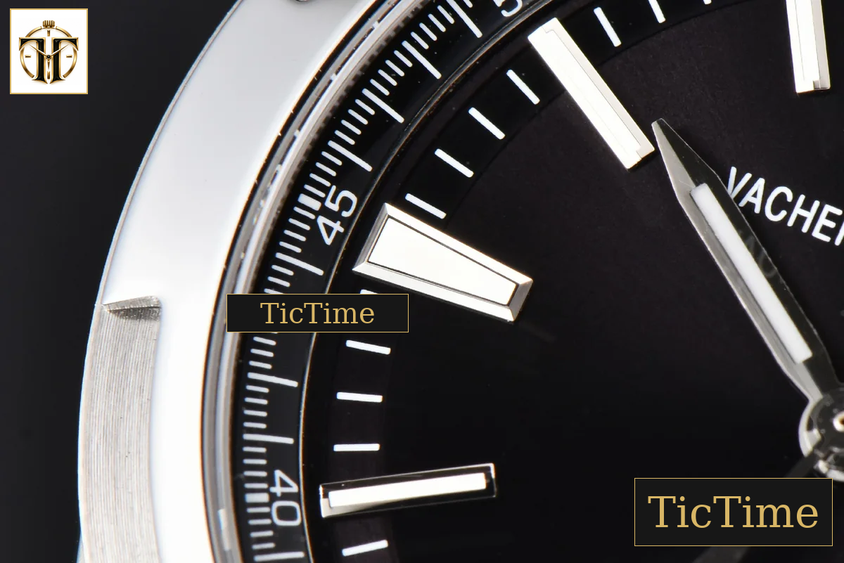Overseas 4500V 41mm ZF Black Dial Black Rubber Strap A5100 — foto 5