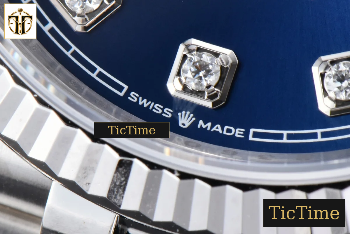 DateJust 904L 126234 36mm VSF Blue Dial Diamond Marker Jubilee Bracelet VS3235 — foto 10