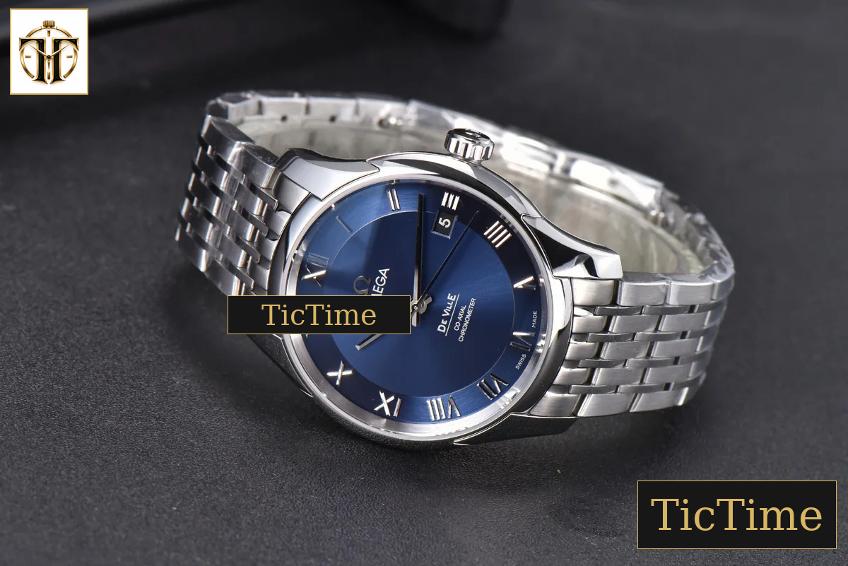 De Ville Hour Vision 41mm VSF Blue Dial SS Bracelet A8500 — foto 11