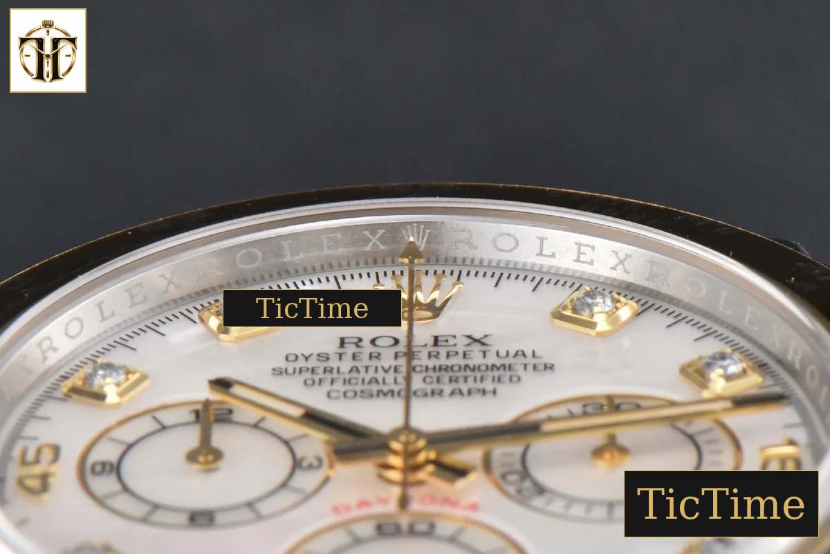 Daytona 116503 40mm Clean Factory YG/SS MOP Dial Diamond Marker YG/SS Bracelet A4130 — foto 13