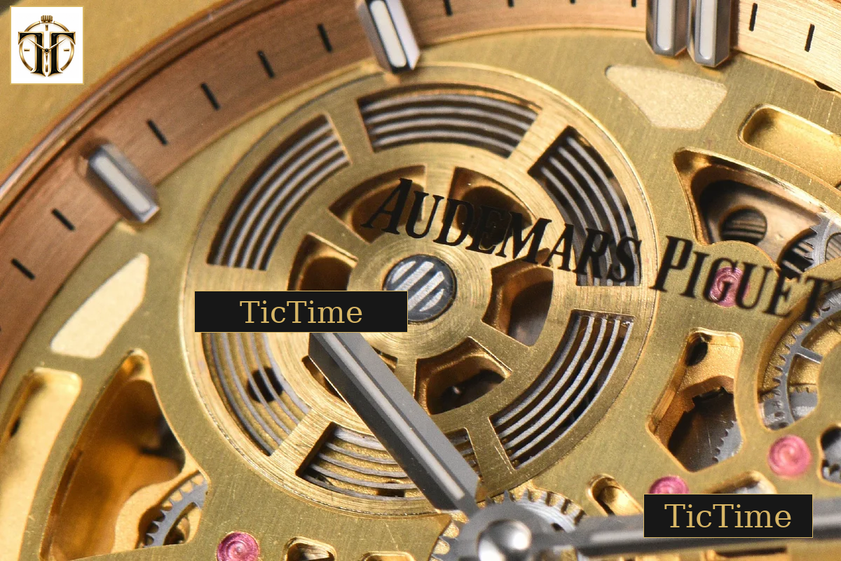 Royal Oak 16204 39mm ZF YG Skeleton Dial YG Bracelet A7124 — foto 7
