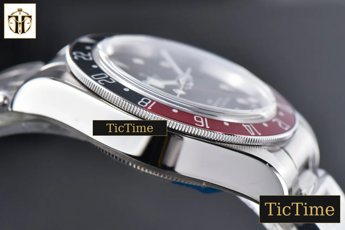 Black Bay GMT Pepsi 41mm ZF Blue/Red Black Dial SS Bracelet A2836 — foto 12