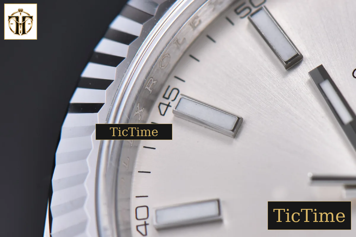 DateJust 904 126334 41mm ARF SS Silver Dial Lume Markers Jubilee Bracelet VR3235 — foto 7