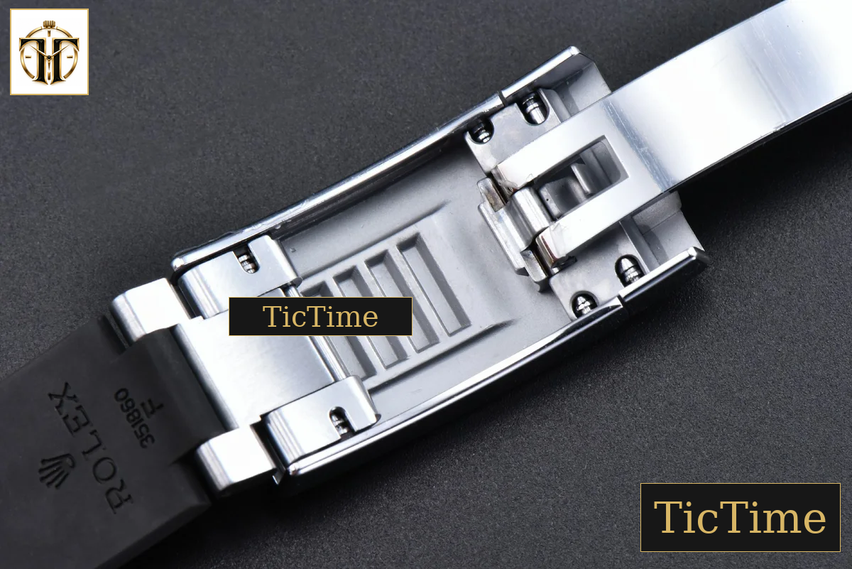 Sky-Dweller 336239 42mm ZF SS Black Dial Rubber Oysterflex Strap (Tungsten) — foto 28