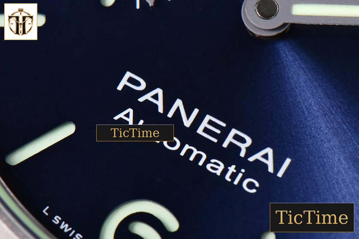 PAM1117 44mm VSF Titanium Blue Dial Blue Rubber Strap P9010 — foto 6
