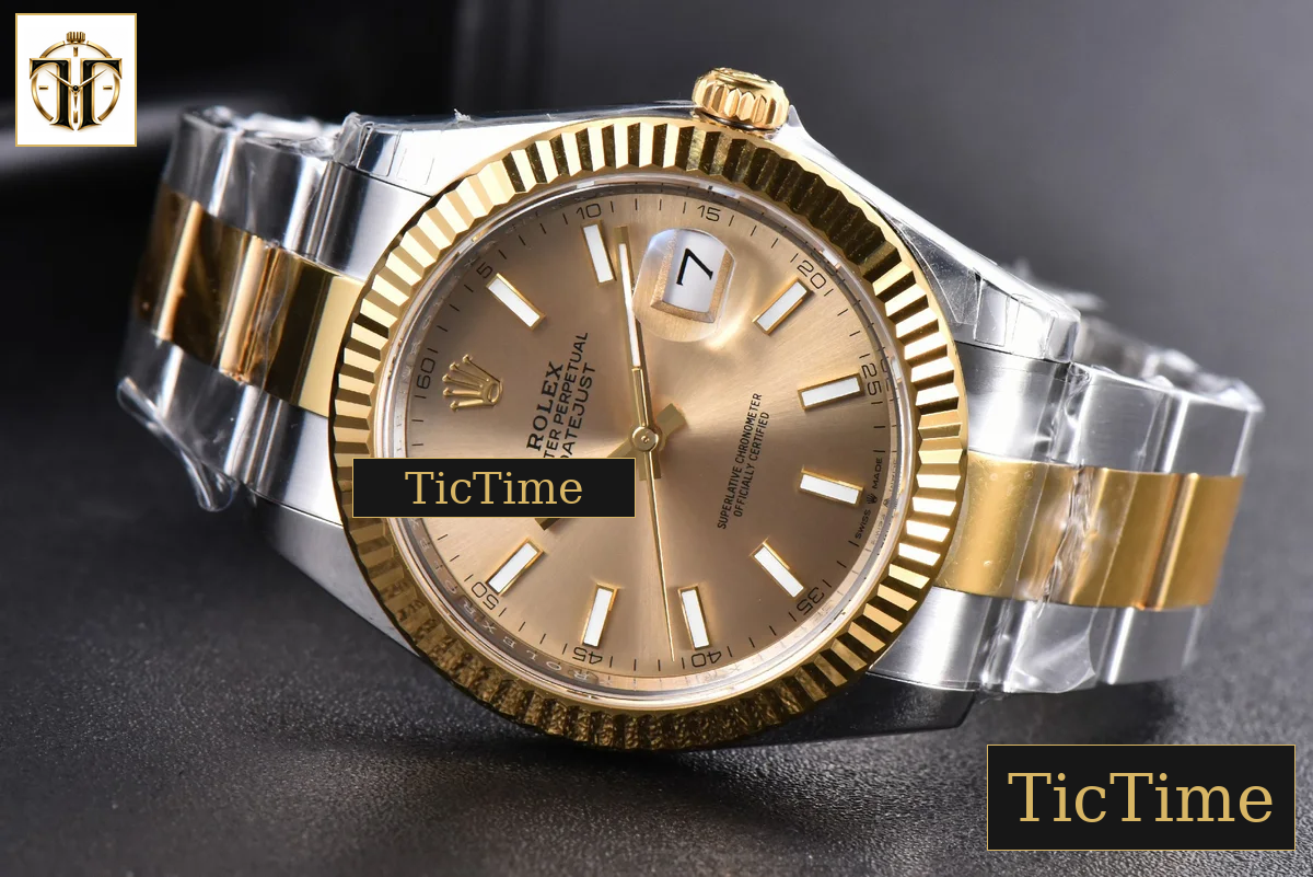 DateJust 126333 41mm VSF YG/SS Fluted Bezel YG Dial Oyster Bracelet VS3235 — foto 21