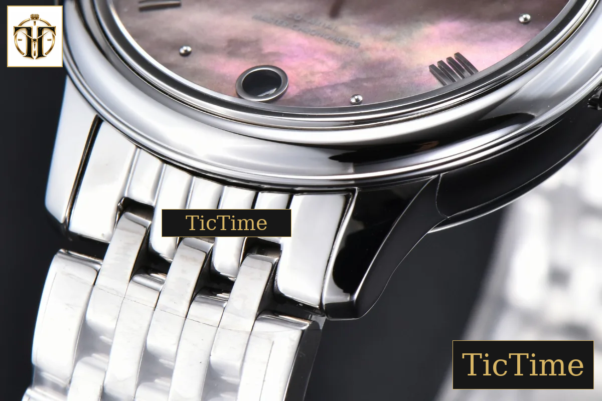 De Ville Prestige Ladies 34mm VSF Gray MOP Dial Bracelet A8800 — foto 9