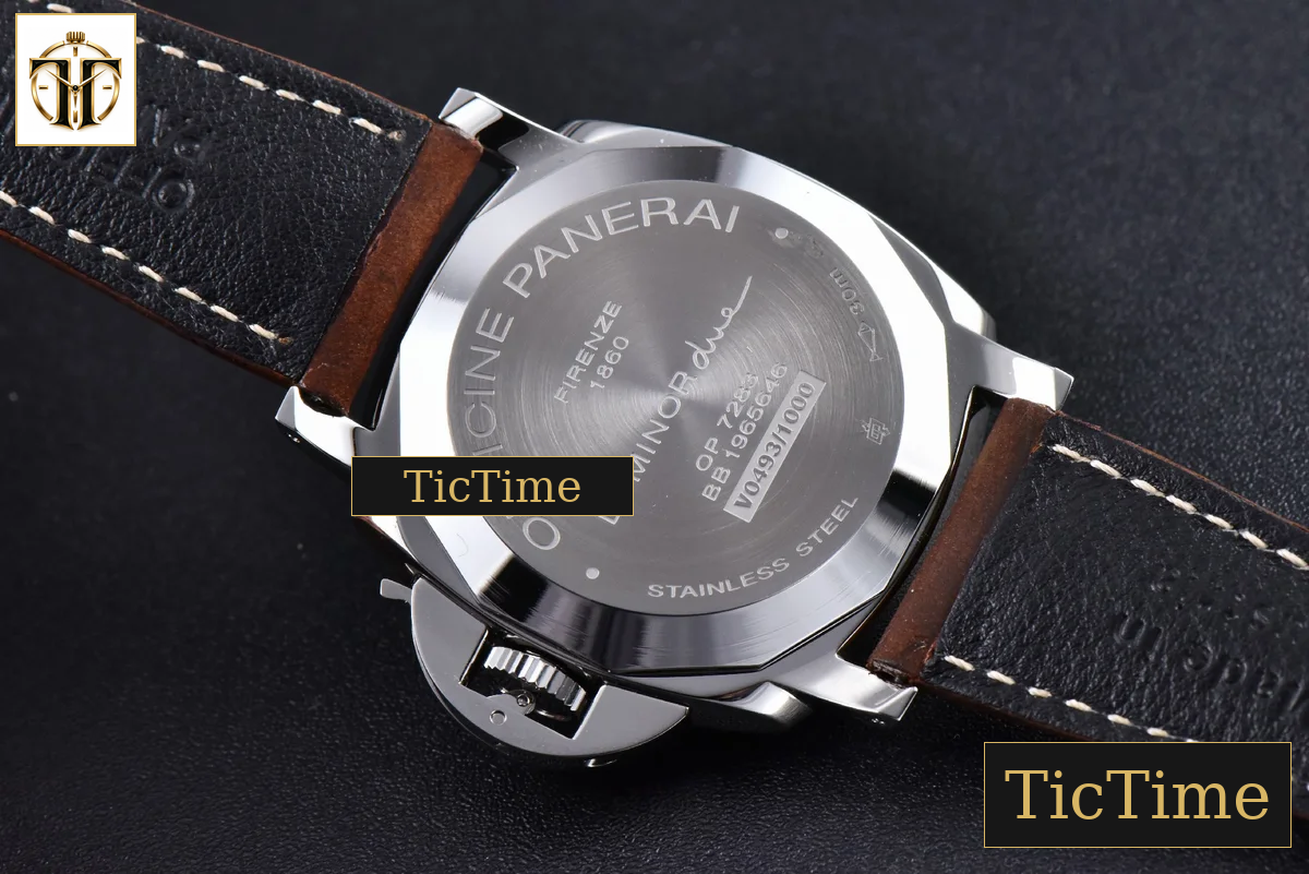 Luminor Due PAM1046 42mm VSF White Dial Brown Asso Strap AXXXIV — foto 15