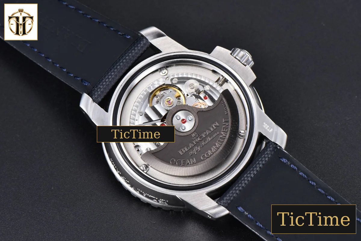 Fifty Fathoms Ocean Commitment 41mm ZF Blue Dial Nylon Strap A23J — foto 20