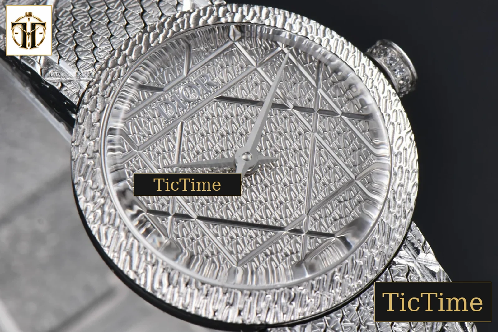 La D My Dior 25mm K11F Silver Dial Quartz — foto 8
