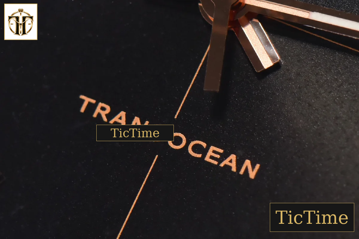 Transocean Day & Date 43mm V7F RG Black Dial Black Leather Strap CA145 — foto 7