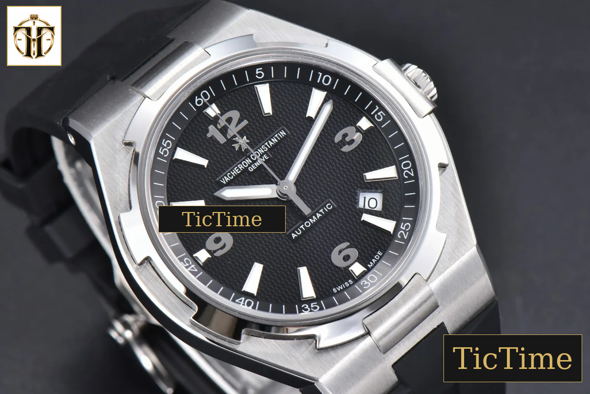 Overseas 47040 42mm PPF Black Dial Black Rubber Strap A1226 — foto 12
