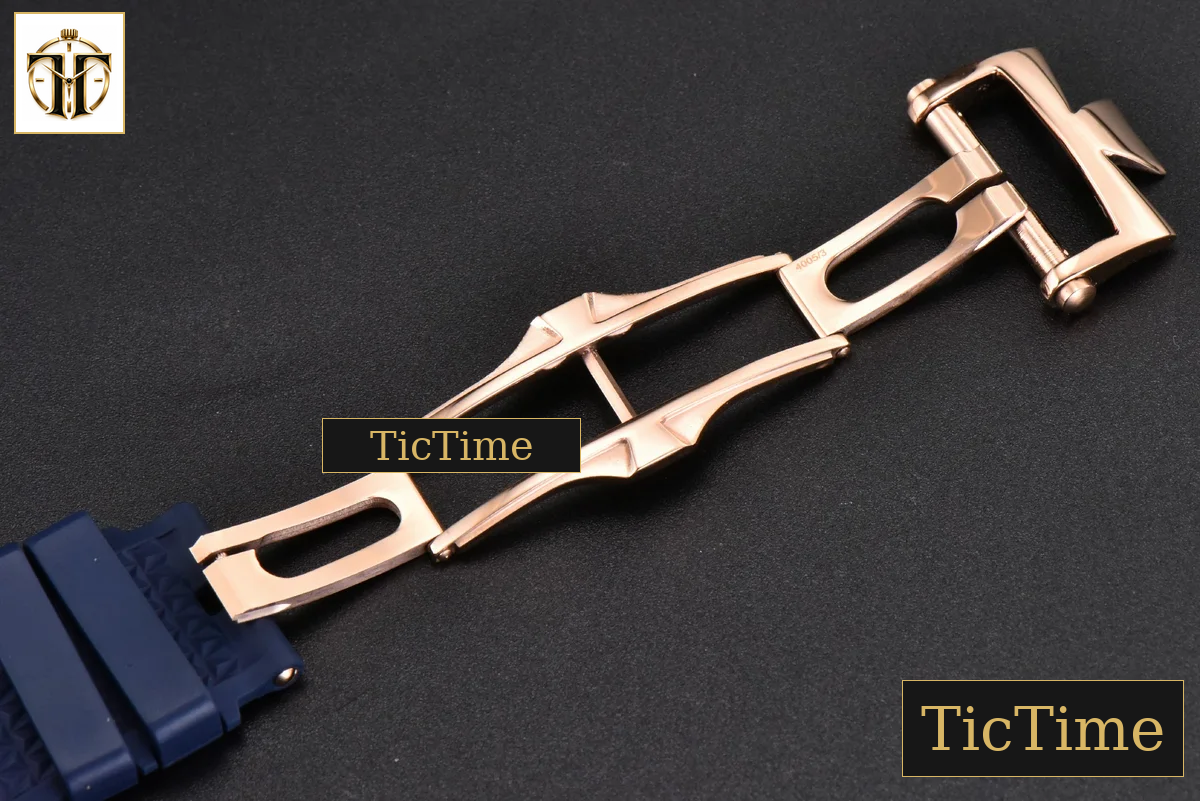 Overseas Tourbillon 6000V 42.5mm BBRF RG Blue Dial Blue Rubber Strap Tourb — foto 35