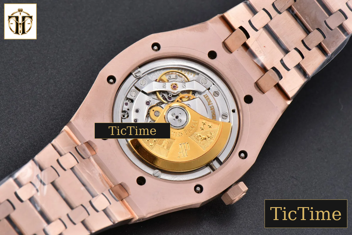 Royal Oak 15400 41mm IPF RG White Textured Dial RG Bracelet SA3120 — foto 20