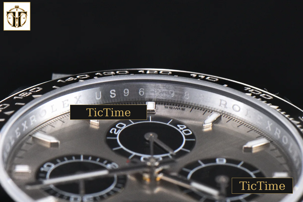 Daytona UFO 126519 40mm UF Gray Black Subdial Oysterflex Strap (Free Sprung) UF4131 — foto 15