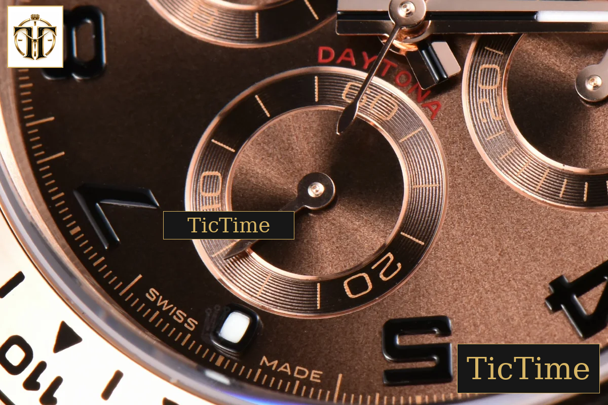 Daytona 116505 APSF RG Brown Dial Digital Marker RG Bracelet SH4130 — foto 9