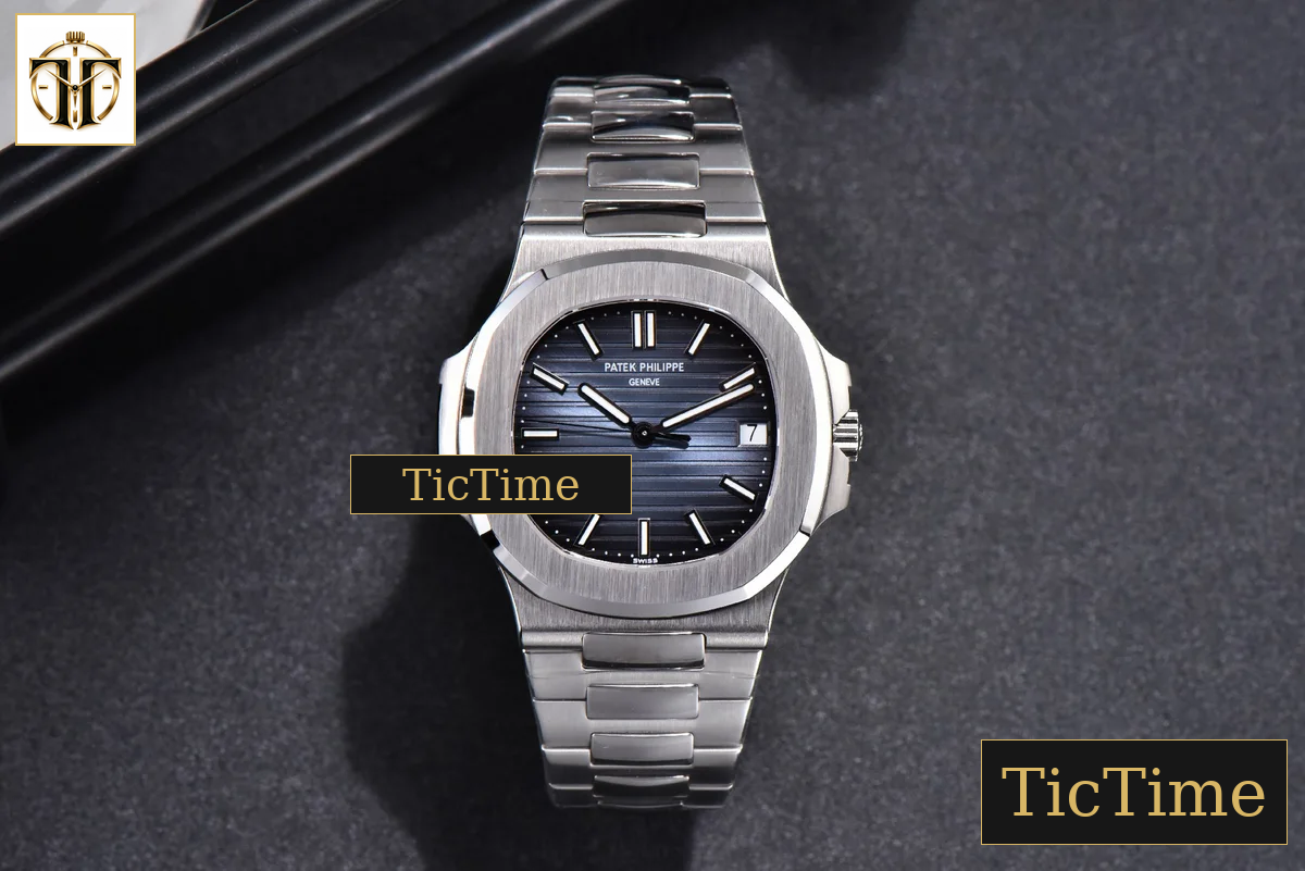 Nautilus 5711 40mm 3KF Blue Dial SS Bracelet V3 A324 — foto 3