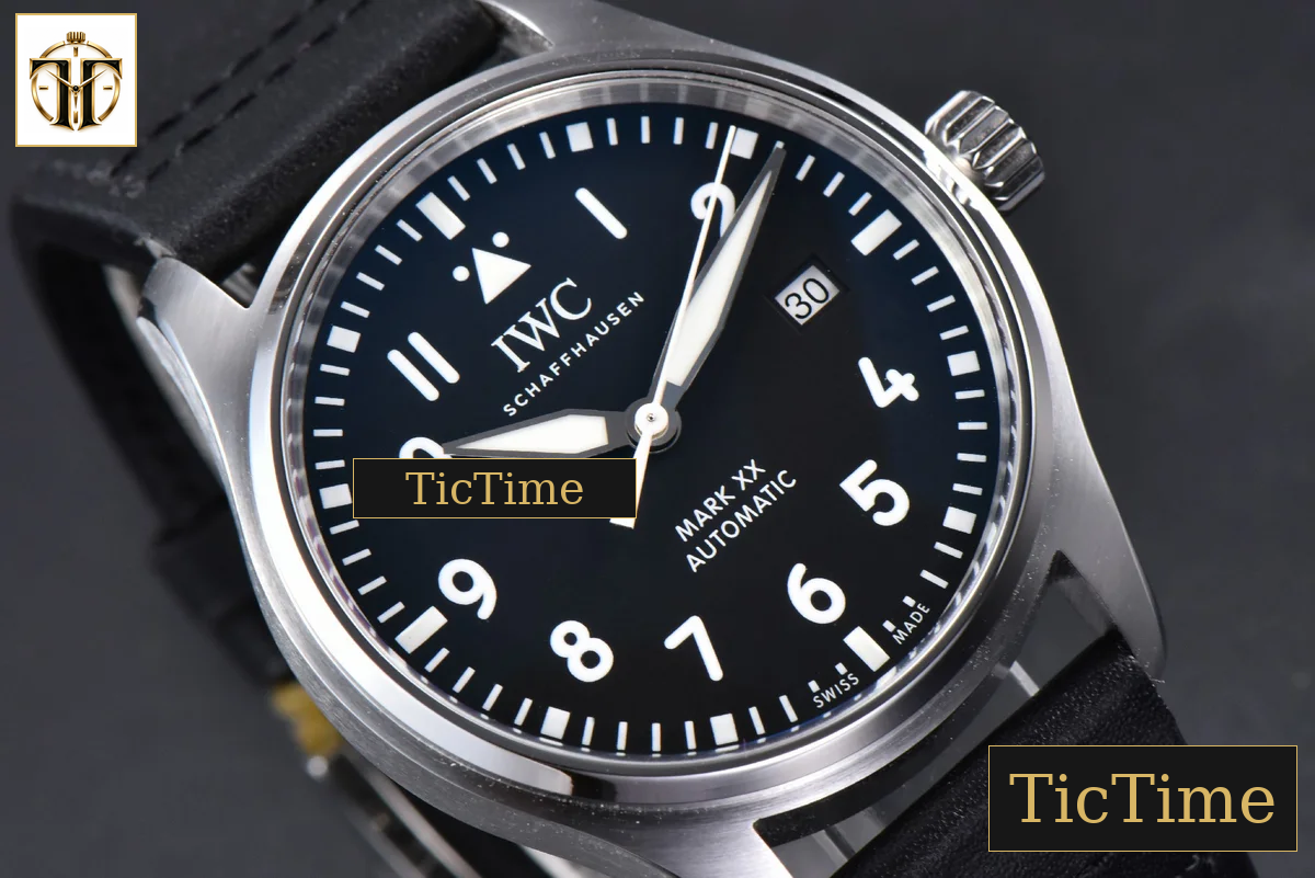 Pilot Mark XX IW328201 40mm ZF Black Dial Black Leather Strap A32111 — foto 11