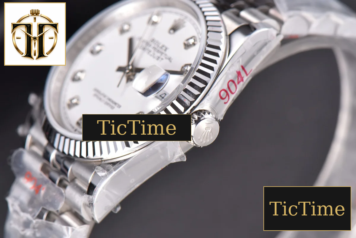 DateJust 36mm GMF SS White Dial Diamond Marker Jubilee Bracelet VR3235 — foto 14