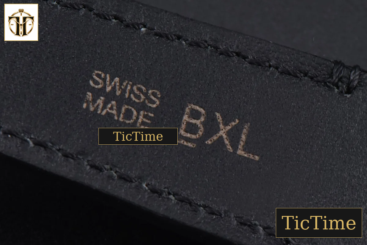 Santos de Cartier XL 40mm AF SS Black Dial Black Bezel Black Leather Strap Miyota 9015 — foto 30