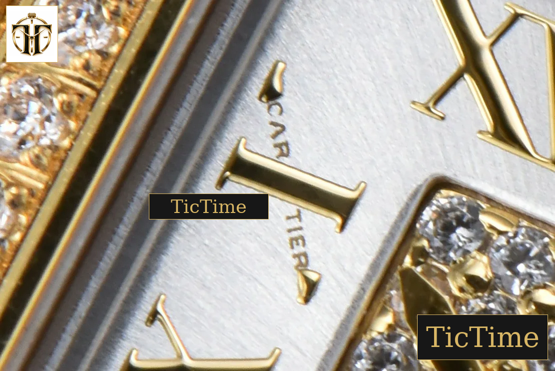 Panthère 22mm AF SS/YG White Diamond Dial Diamond Bezel SS/YG Bracelet Ronda Quartz — foto 5