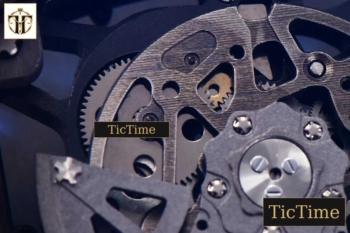 NTPT RM035-02 ZF Skeleton Dial Black Rubber Strap V5 NH05A — foto 26