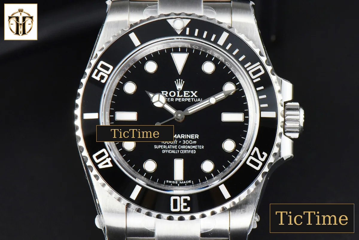 Submariner No Date 114060 114060 40mm VSF Black Dial SS Bracelet VS3130 — foto 2