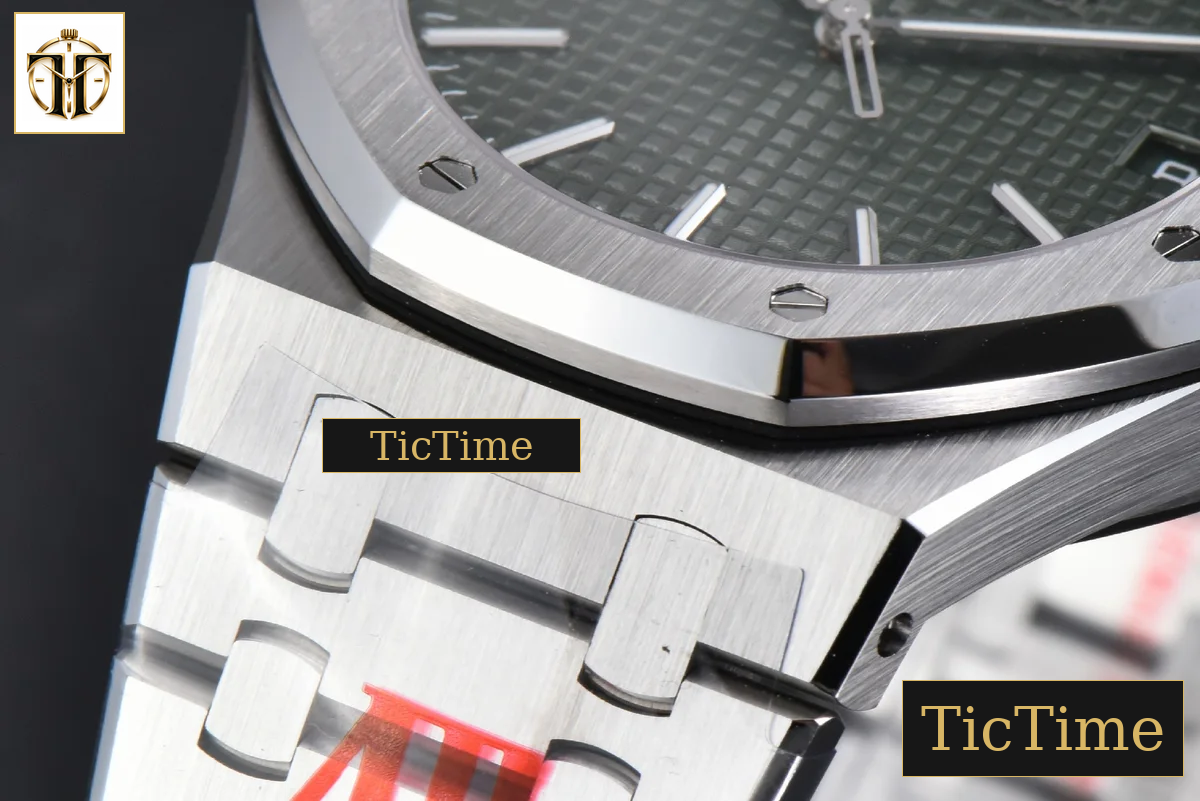 Royal Oak “50th Anniversary” 15510 41mm ORF SS Green Dial SS Bracelet SA4302 — foto 10