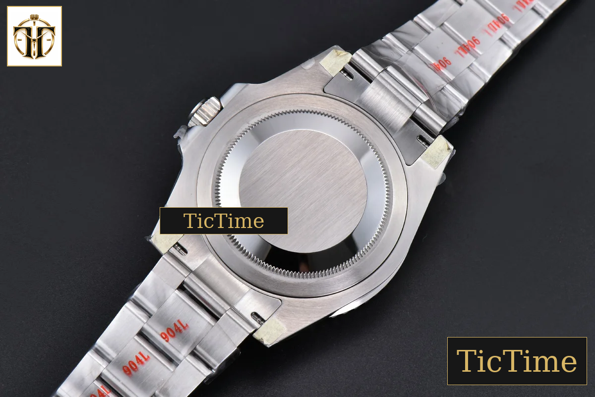 GMT Master II GRNR 904L 126710 40mm Clean Factory Black/Gray Bezel Black Dial Osyter Bracelet DD3285 — foto 22