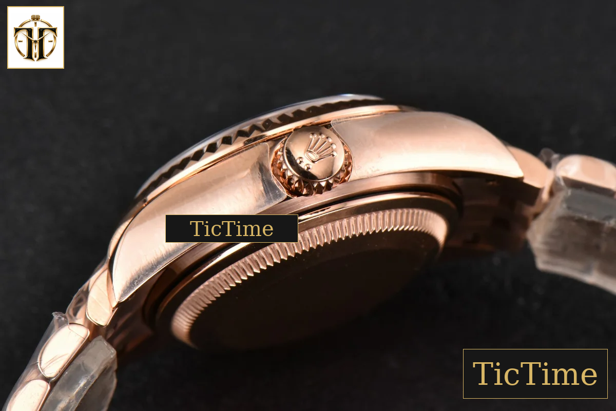 DateJust Ladies 28mm WF RG RG Dial Lume Marker Jubilee Bracelet A2236 — foto 17