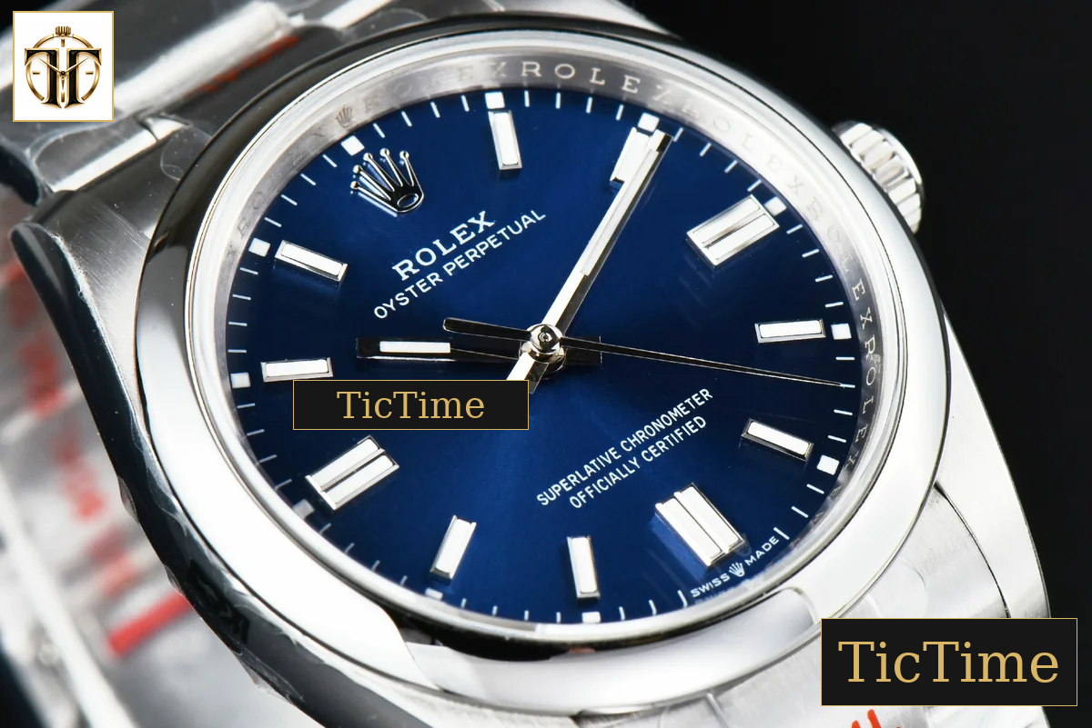 Oyster Perpetual 126000 36mm EWF Blue Dial SS Bracelet A3230 — foto 12