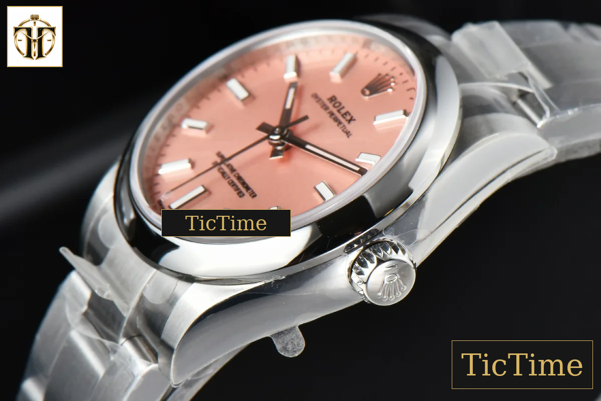 Oyster Perpetual 277200 31mm EWF Pink Dial SS Bracelet A3230 — foto 14