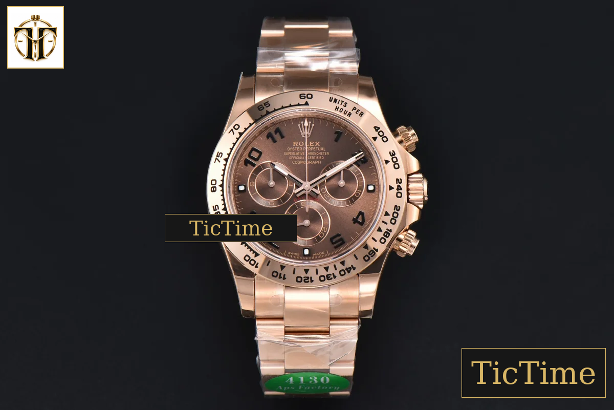 Daytona 116505 APSF RG Brown Dial Digital Marker RG Bracelet SH4130 — foto 3