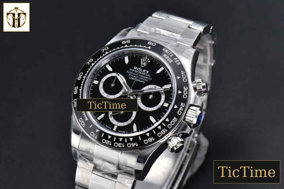 Daytona 904L 126500 40mm VSF Black Dial SS Braclet DD4131 — foto 5