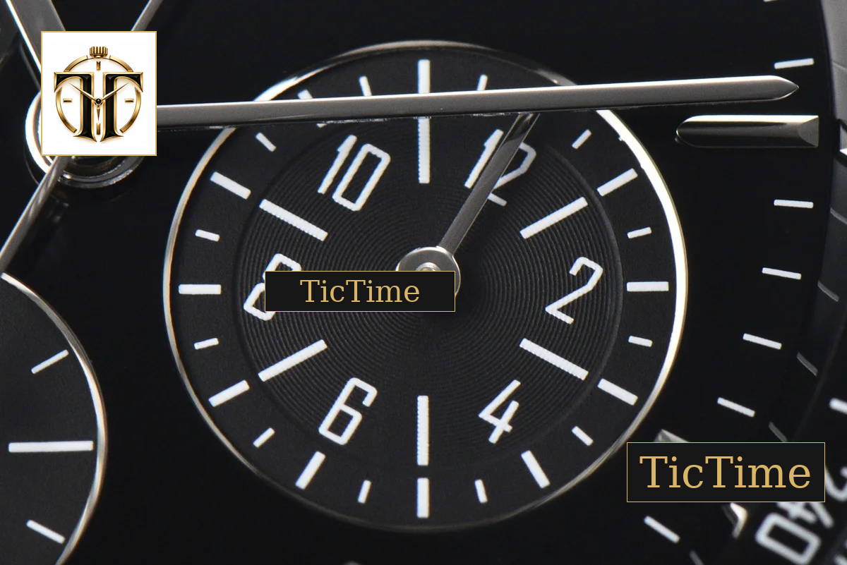Code 11.59 Chrono 26393 41mm APSF SS Black Dial Black Leather Strap SA4401 — foto 19