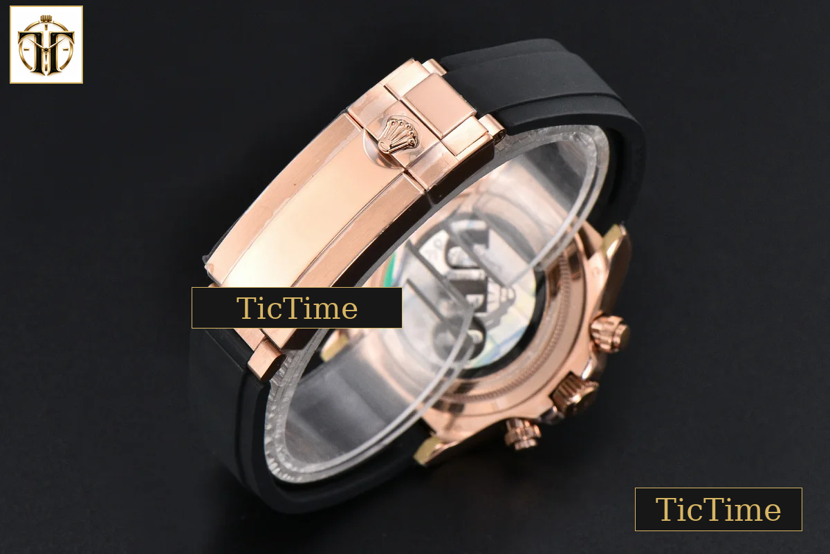 Daytona UFO 126515 40mm UF RG Black Ceramic Bezel Brown Dial Oysterflex Strap (Free Sprung) UF4131 — foto 42