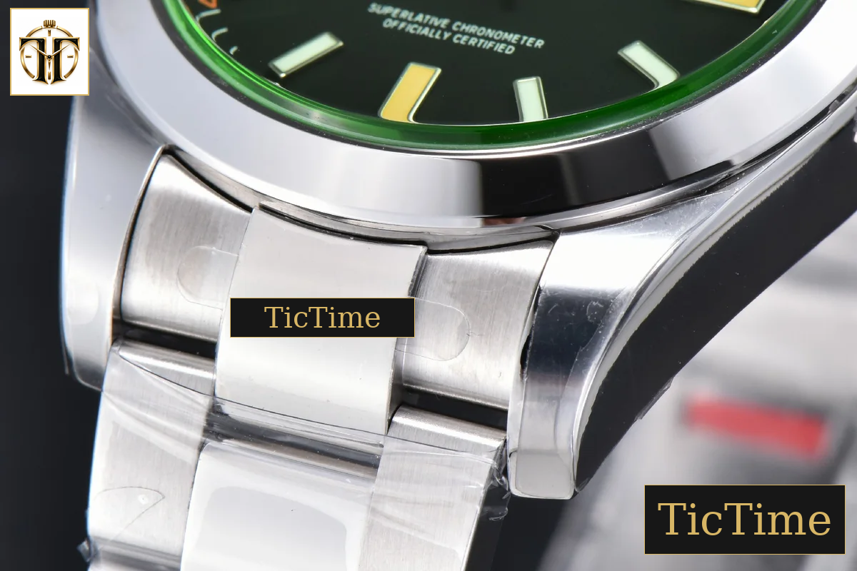 Milgauss 904L 116400GV 40mm VSF Black Dial Green Crystal VS3131 — foto 9