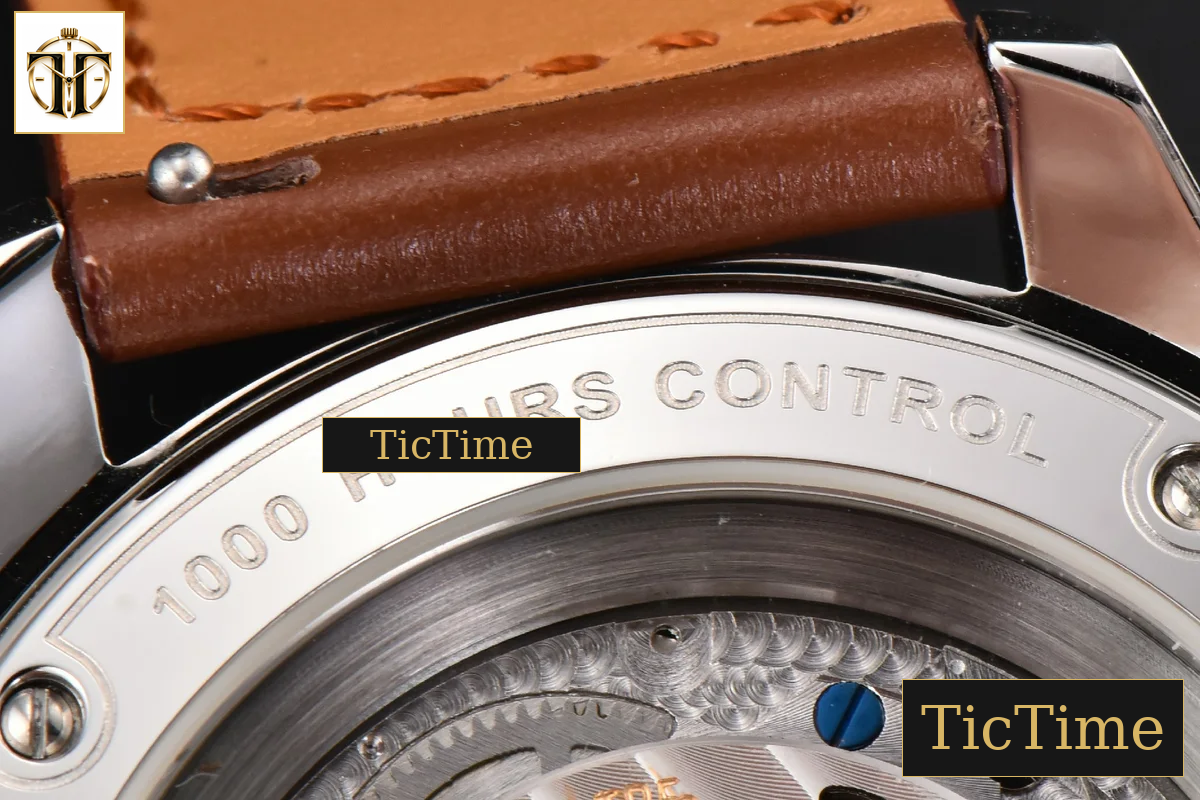 Polaris Geographic 40mm LTF Blue Dial Brown Leather Strap Miyota 9015 — foto 19