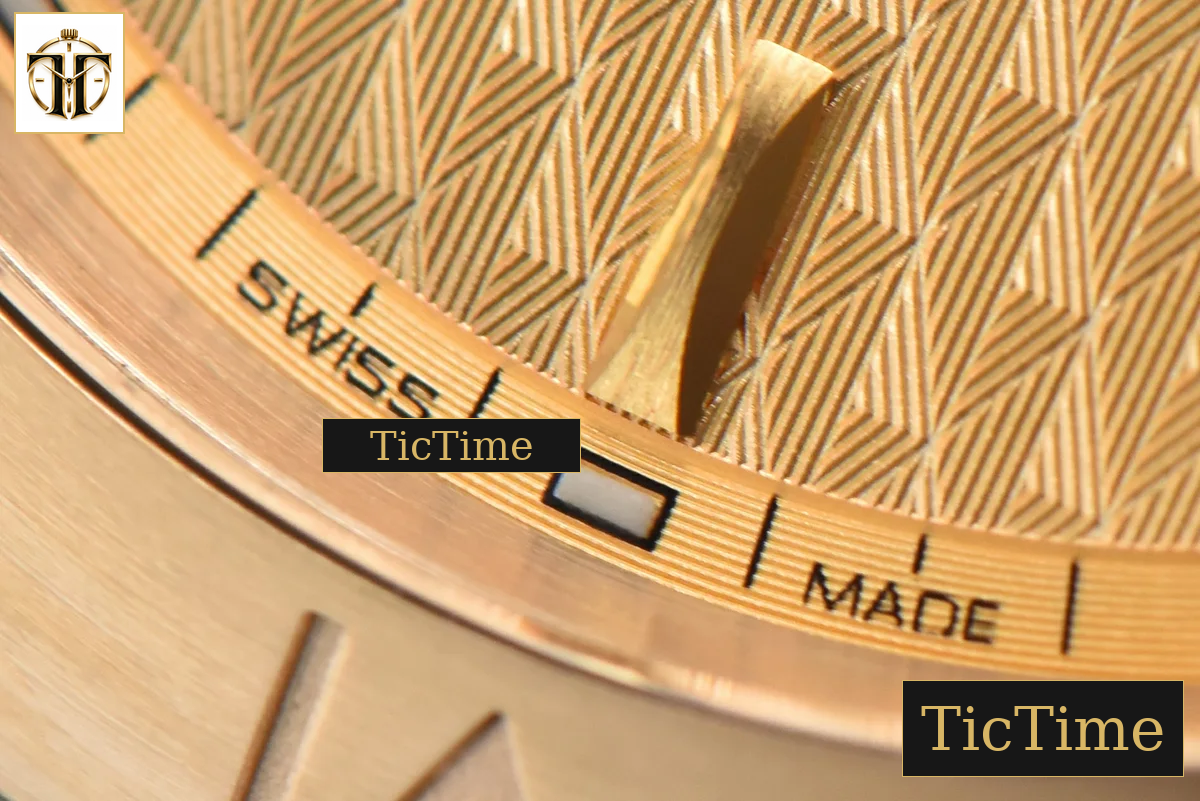 Constellation 38mm VSF YG/SS Gold Textured Dial YG/SS Bracelet A8500 — foto 7