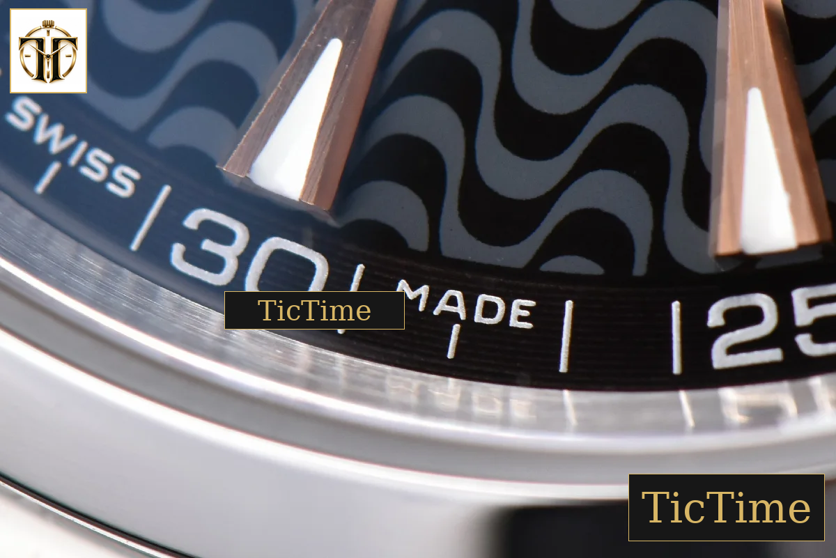 Aqua Terra 150M 41mm VSF Black Wave Dial RG Markers SS Bracelet A8500 — foto 8