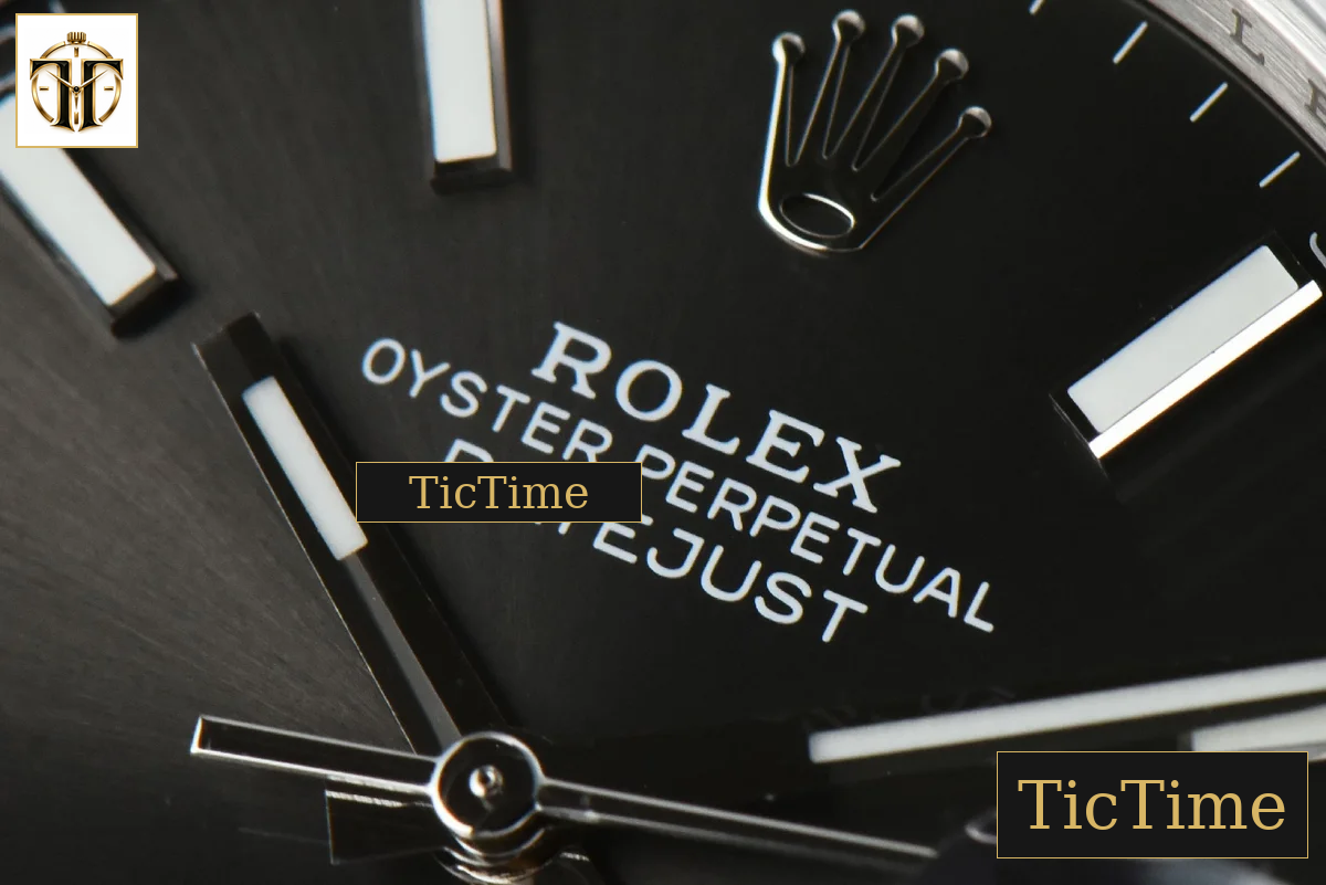 DateJust Smooth Bezel 126300 41mm VSF Gray Dial Oyster Bracelet VS3235 — foto 5