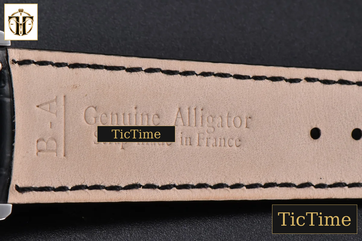 Master Ultra Thin Moonphase 1368430 39mm APSF White Dial Leather Strap SA925 — foto 26