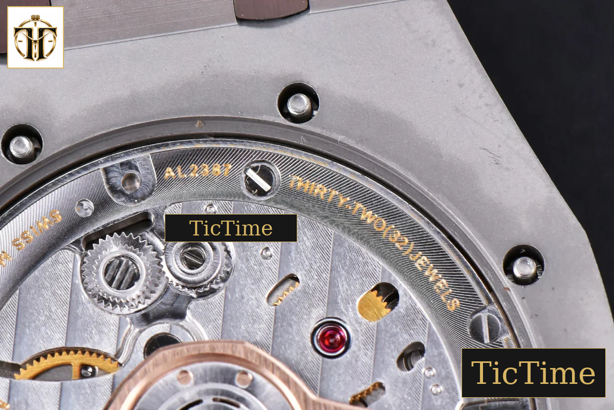 Royal Oak 15500 41mm OMF Black Textured Dial SS Bracelet V2 Miyota 9015 — foto 17