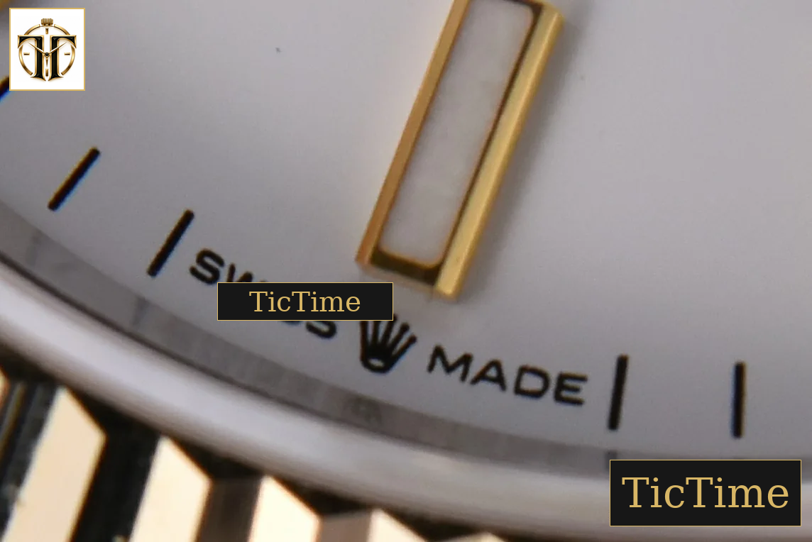 DateJust 904L 36mm GMF YG/SS Fluted Bezel White Dial Lume Marker Jubilee Bracelet VR3235 — foto 8