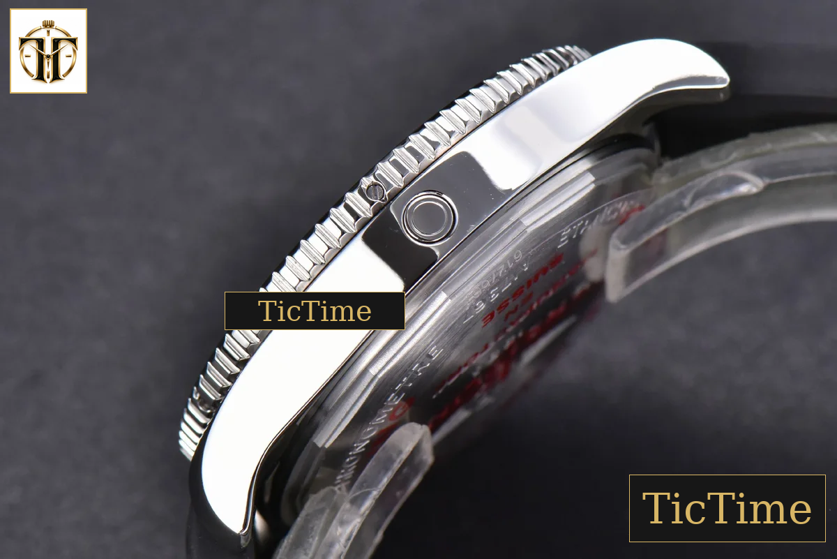 Superocean Automatic 44mm TF Black Dial Black Rubber Strap A2824 — foto 11