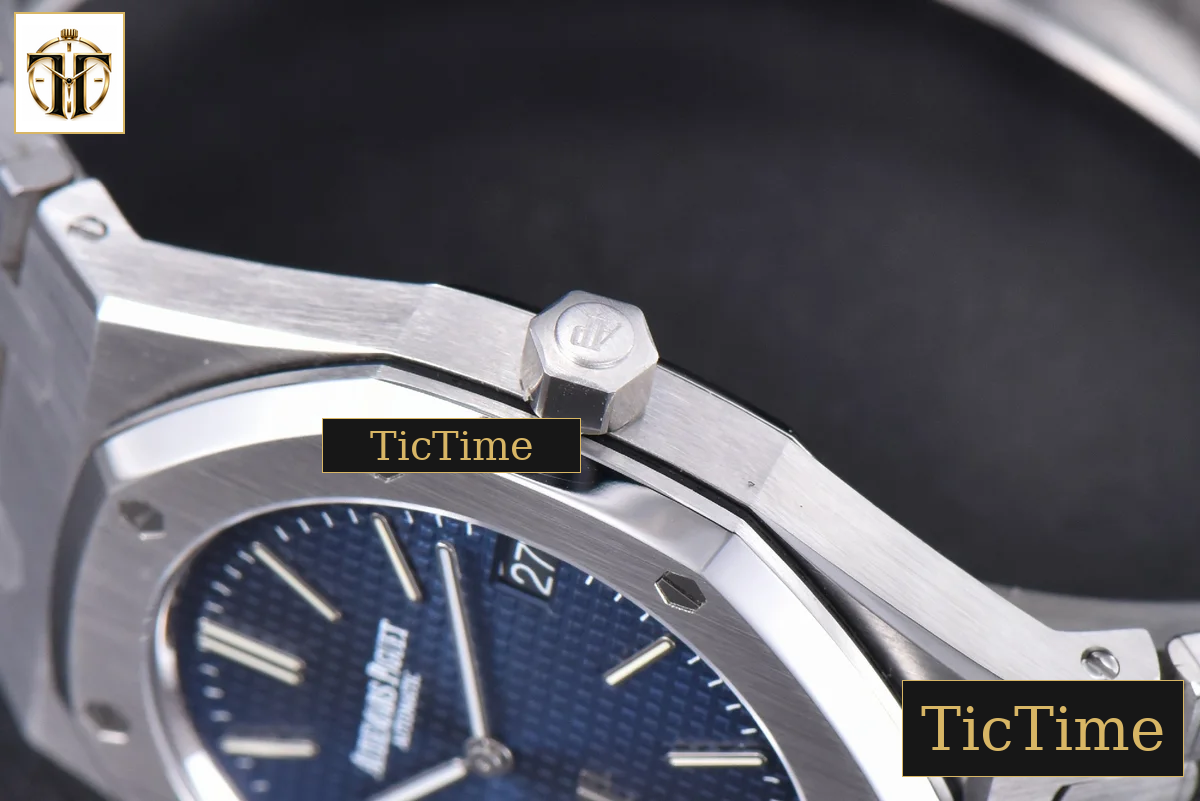 Royal Oak 15202 39mm XF Blue Textured Dial SS Bracelet A2121 — foto 12