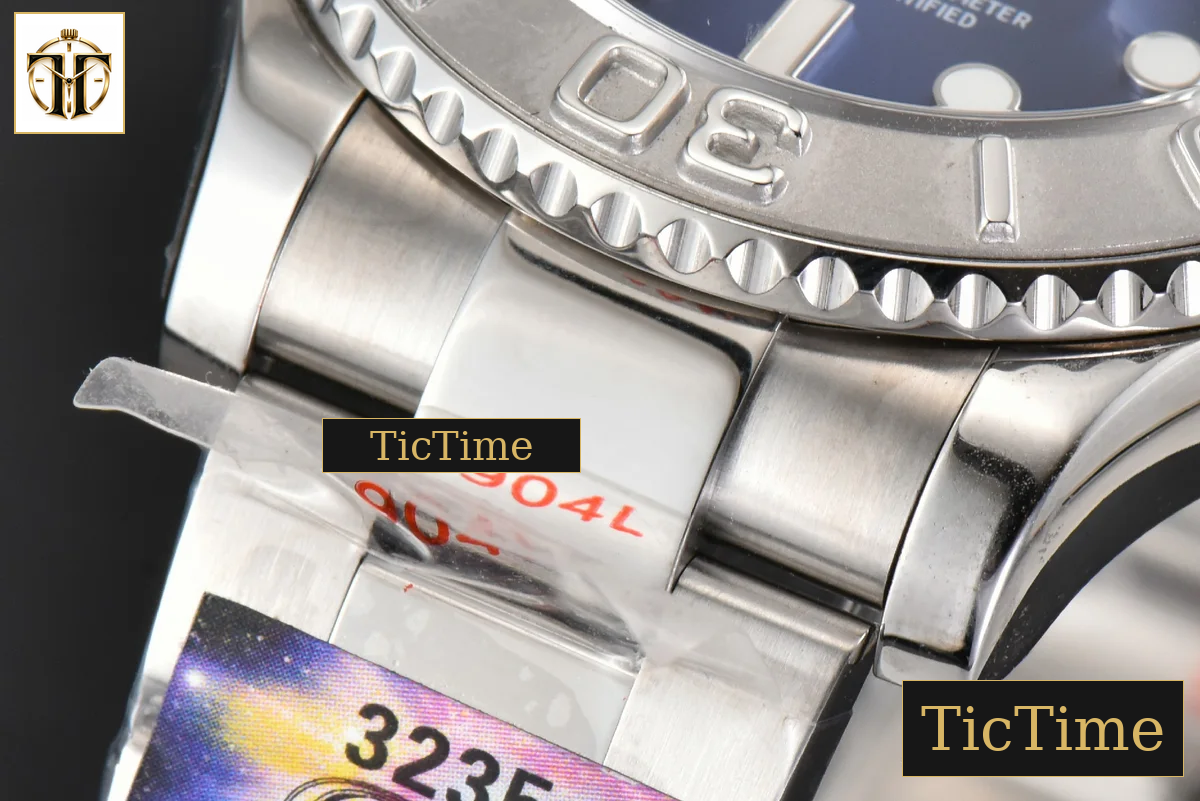 Yacht-Master 904L 126622 40mm CSF Blue Dial SS Bracelet VR3235 — foto 10