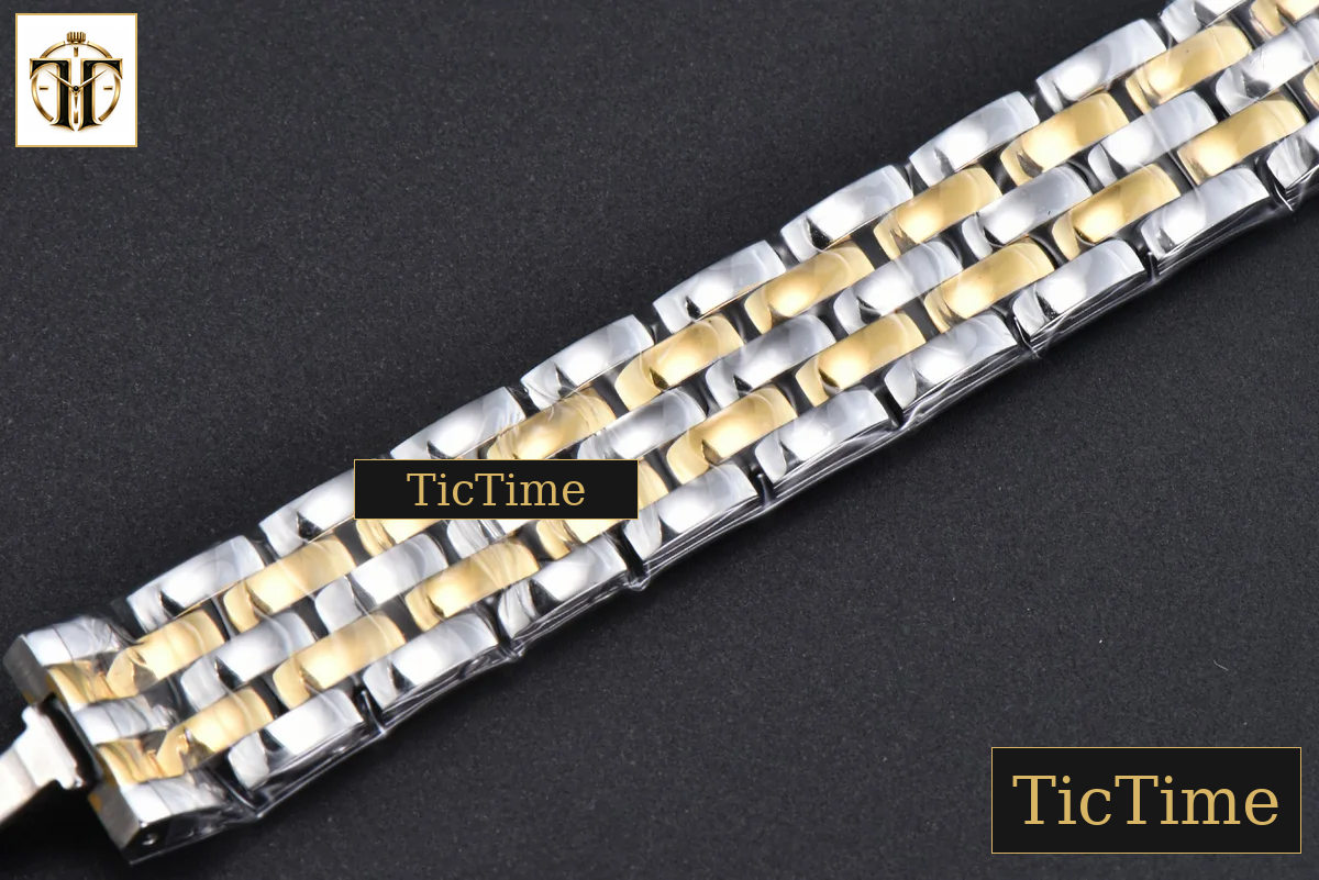 Panthère 22mm AF SS/YG Diamond Bezel White Dial SS/YG Bracelet Ronda Quartz — foto 20