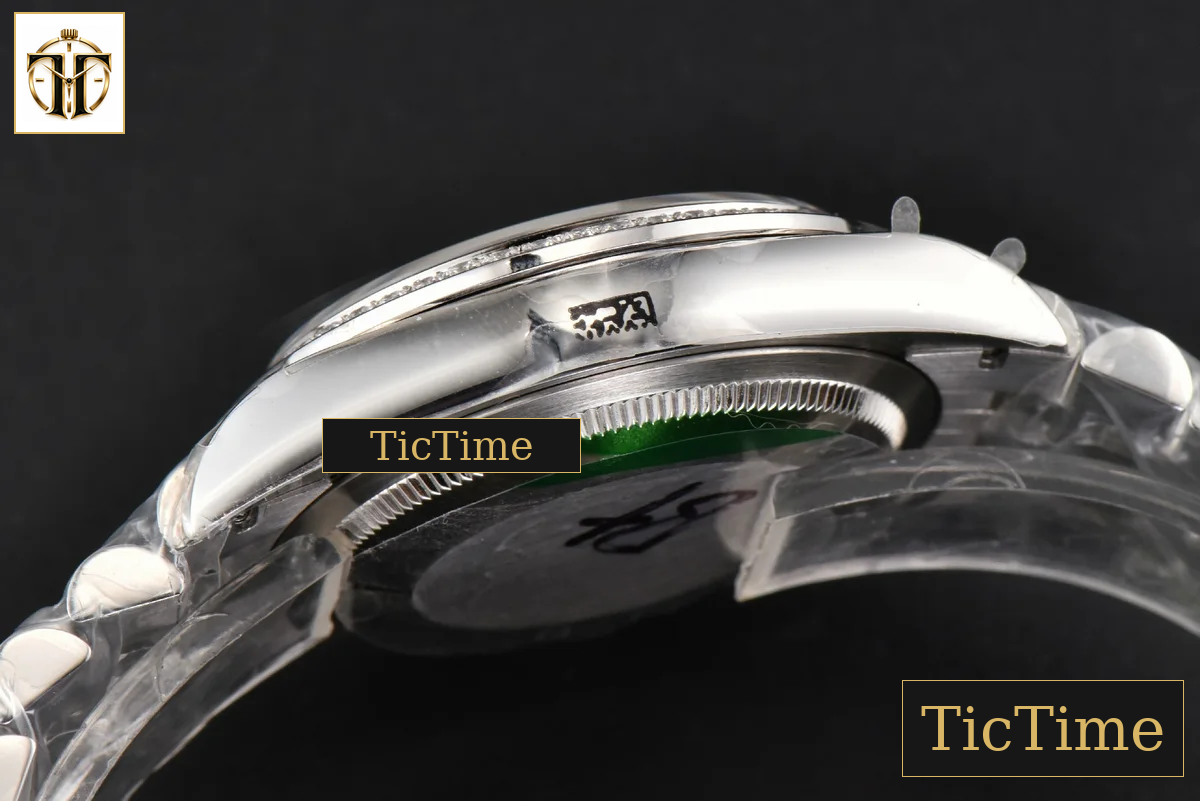 DateJust 36mm BPF Diamond Green Plam Dial Diamond Marker Jubilee Bracelet 3235 — foto 18